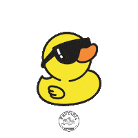 frutariaalphaville drink duck oculos pato Sticker