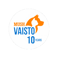 Dog Mush Sticker by MUSHbarf