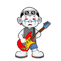 Sad Rock Sticker by Zhot