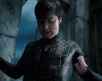Tobey Maguire Church GIF