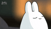 Miss You 兔子 GIF by bunny_is_moving