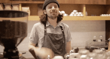 blue bottle hello GIF by Julieee Logan