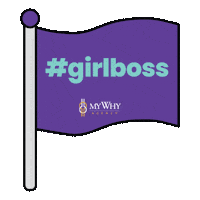 Girl Flashing Sticker by myWHY Agency