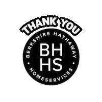 Real Estate Thank You Sticker by BHHSfoxroachsocietyhill