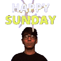 Happy Sunday Sticker