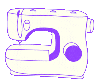 Sewing Machine Sticker
