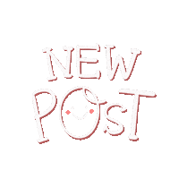 New Post Smile Sticker