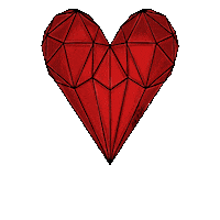 metraeda love heart bounce metraeda Sticker
