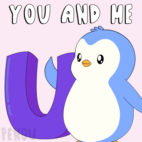 You And Me Team GIF by Pudgy Penguins