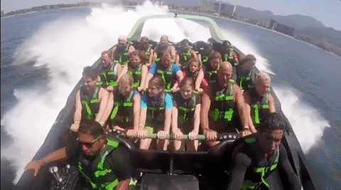 tsunami jetboat GIF
