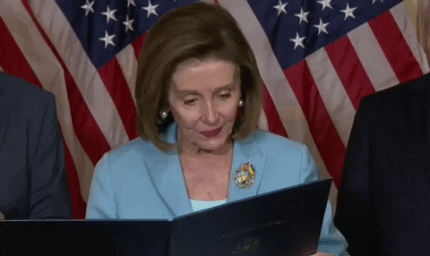 Nancy Pelosi GIF by GIPHY News