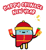 Waving Happy New Year Sticker by Partipost