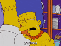 sad homer simpson GIF