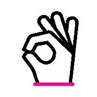 Pink Icon Sticker