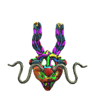Easter Bunny Spring Sticker by MOYOGASH