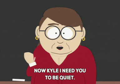 nerd teacher GIF by South Park 