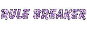rule breakers Sticker by Bustle