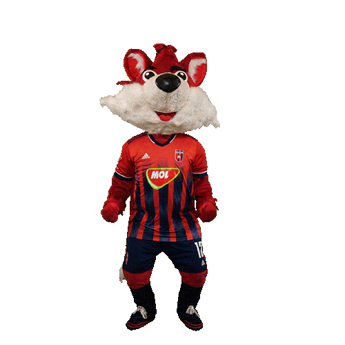 molfehervarfcgif giphyupload fox roka vidi Sticker