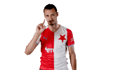 Football No Sticker by SK Slavia Praha