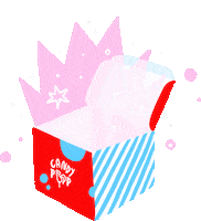 candypoplt sweet yummy yum box Sticker
