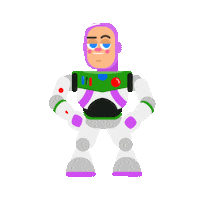 Pixar Buzz Sticker