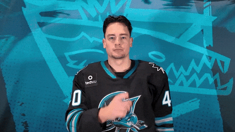 San Jose Hockey GIF by San Jose Barracuda