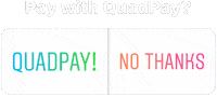 QuadPay money shopping smart online shopping Sticker