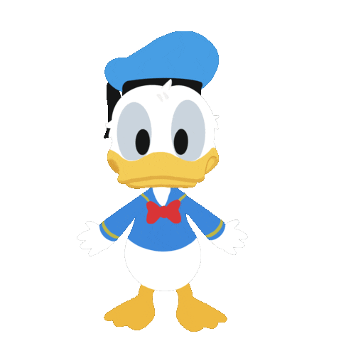 Donald Duck Sticker