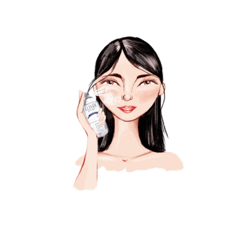 Readytoglow Sticker by Elixir by La Maga