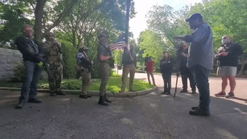 Raleigh Man Confronts Armed Anti-Lockdown Protesters, Calls Them 'Knuckleheads'