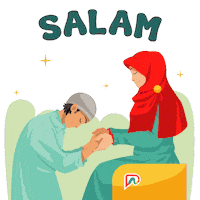 Hari Raya Eid Sticker by Passionationco