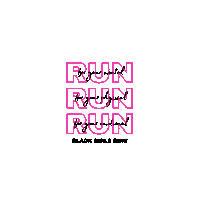 Bgr Sticker by Black Girls Run!