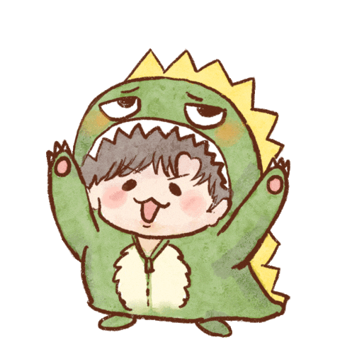 Dinosaur Lolo Sticker