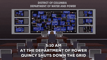 power grid credits GIF by South Park 