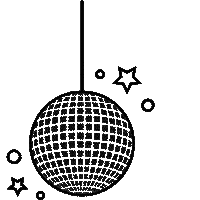 FSUStudentUnion party disco cdu fsu Sticker