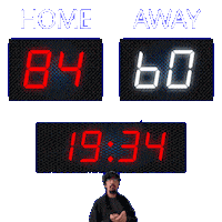 60 Away Sticker