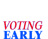 Vote Early Election 2020 Sticker by Art of Voting Early