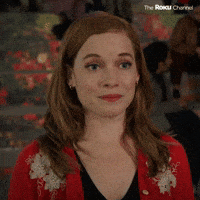 TV gif. Jane Levy as Zoey from Zoey’s Extraordinary Playlist fakes surprise with a smirk.