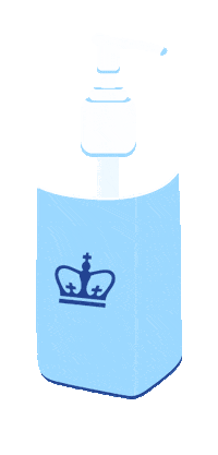 Stay Safe Columbia University Sticker by Columbia