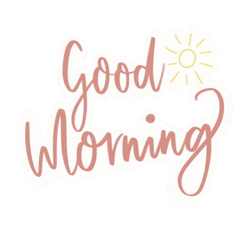 Happy Good Morning Sticker