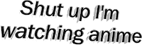 black Sticker by AnimatedText