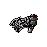 Baggedparts tuning low stance suspension Sticker