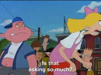 hey arnold nick splat GIF