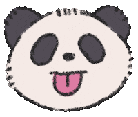 Panda パンダ Sticker