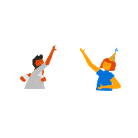 High Five Happy Birthday Sticker by idealo_es