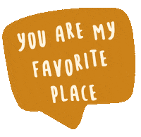 My Place Love Sticker