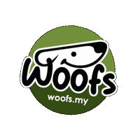 woofsmy happydog doglife dogtreats woofs Sticker