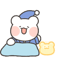 Sleepy Good Night Sticker