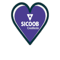 Coracao Sticker by sicoob credileste