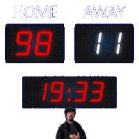 11 Away Sticker